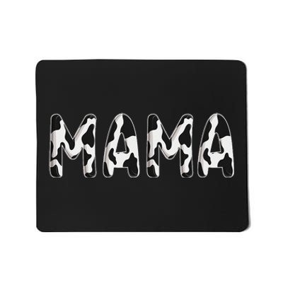 Cow Mama Birthday Family Matching Mothers Day Farm Mousepad