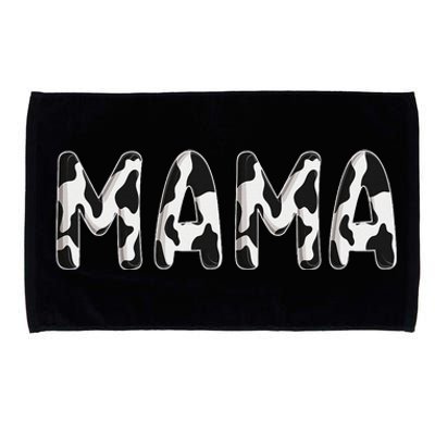 Cow Mama Birthday Family Matching Mothers Day Farm Microfiber Hand Towel