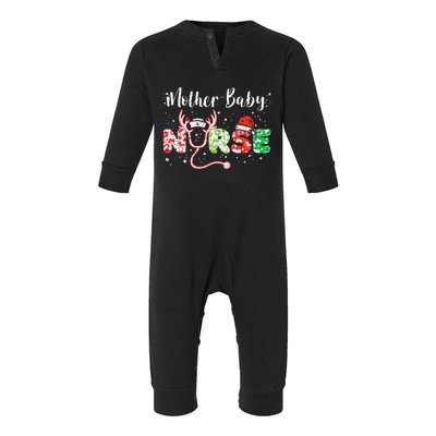 Christmas Mother Baby Nurses Wrap The Best Gifts Gift Infant Fleece One Piece