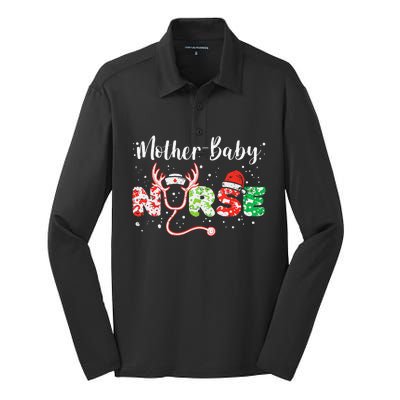 Christmas Mother Baby Nurses Wrap The Best Gifts Gift Silk Touch Performance Long Sleeve Polo