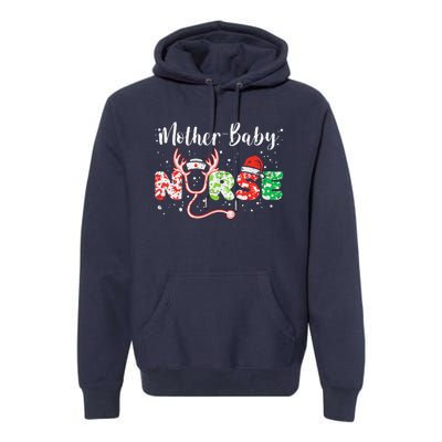 Christmas Mother Baby Nurses Wrap The Best Gifts Gift Premium Hoodie