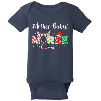 Christmas Mother Baby Nurses Wrap The Best Gifts Gift Baby Bodysuit