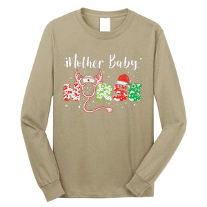 Christmas Mother Baby Nurses Wrap The Best Gifts Gift Long Sleeve Shirt