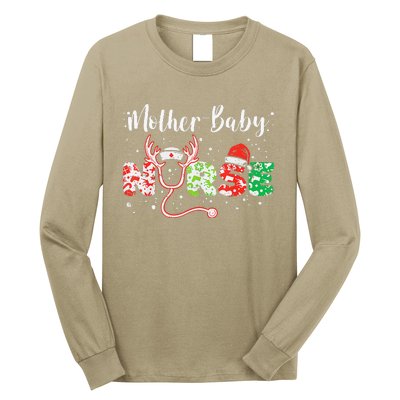 Christmas Mother Baby Nurses Wrap The Best Gifts Gift Long Sleeve Shirt