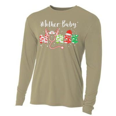 Christmas Mother Baby Nurses Wrap The Best Gifts Gift Cooling Performance Long Sleeve Crew