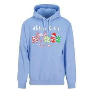 Christmas Mother Baby Nurses Wrap The Best Gifts Gift Unisex Surf Hoodie