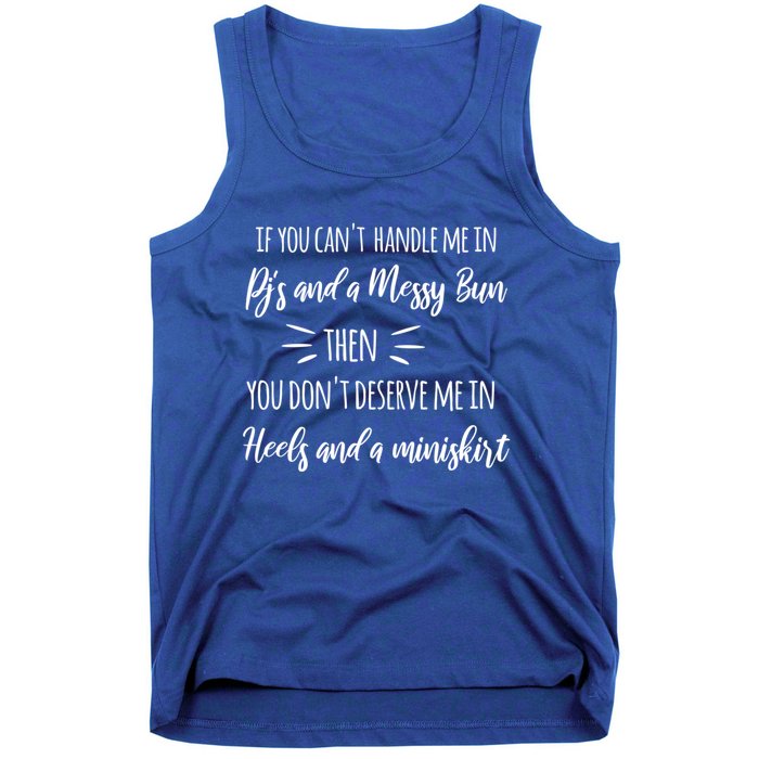 Cute Messy Bun Quote Sassy S Gift Tank Top