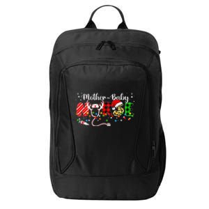 Christmas Mother Baby Nurses Wrap The Best Gifts City Backpack