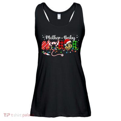 Christmas Mother Baby Nurses Wrap The Best Gifts Ladies Essential Flowy Tank