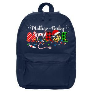 Christmas Mother Baby Nurses Wrap The Best Gifts 16 in Basic Backpack