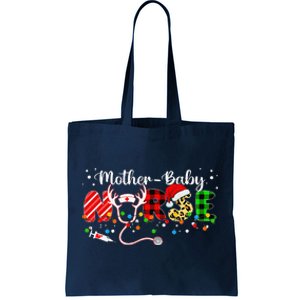 Christmas Mother Baby Nurses Wrap The Best Gifts Tote Bag