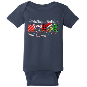 Christmas Mother Baby Nurses Wrap The Best Gifts Baby Bodysuit