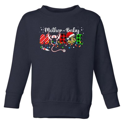 Christmas Mother Baby Nurses Wrap The Best Gifts Toddler Sweatshirt