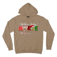 Christmas Mother Baby Nurses Wrap The Best Gifts Hoodie