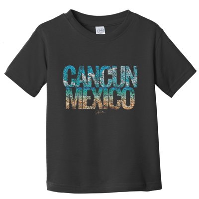 Cancun Mexico Beach Toddler T-Shirt