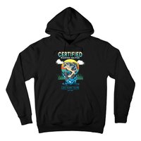 Certified Master Baiter Funny Fishing Hoodie