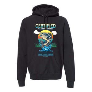 Certified Master Baiter Funny Fishing Premium Hoodie