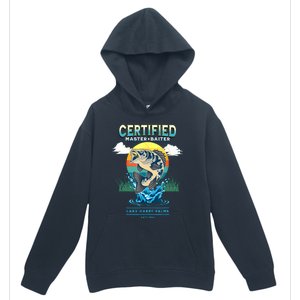 Certified Master Baiter Funny Fishing Urban Pullover Hoodie