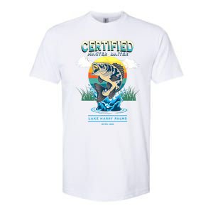 Certified Master Baiter Funny Fishing Softstyle CVC T-Shirt