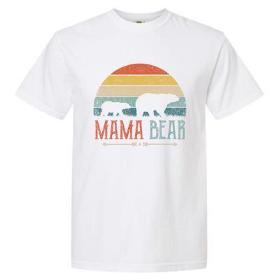 Cute Mama Bear Gift Vintage MotherS Day Retro Mom Cool Gift Garment-Dyed Heavyweight T-Shirt