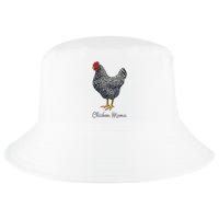 Chicken Mama Black Barred Plymouth Rock Hen Mom Bird Lovers Cool Comfort Performance Bucket Hat