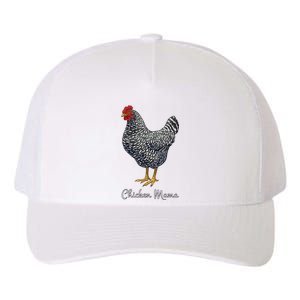 Chicken Mama Black Barred Plymouth Rock Hen Mom Bird Lovers Yupoong Adult 5-Panel Trucker Hat