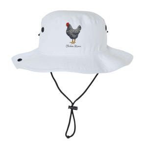 Chicken Mama Black Barred Plymouth Rock Hen Mom Bird Lovers Legacy Cool Fit Booney Bucket Hat