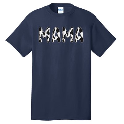 Cow Mama Birthday Family Matching Mothers Day Bboy Farm Tall T-Shirt