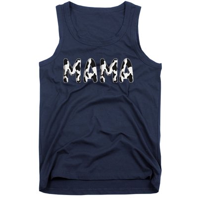 Cow Mama Birthday Family Matching Mothers Day Bboy Farm Tank Top