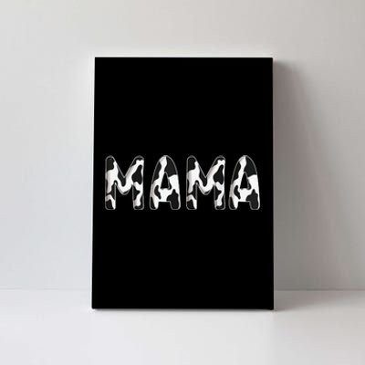 Cow Mama Birthday Family Matching Mothers Farm Canvas