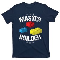 Cool Master Builder Funny Building Blocks Gift Women T-Shirt