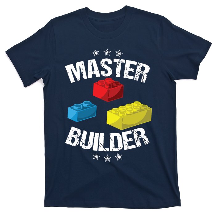 Cool Master Builder Funny Building Blocks Gift Women T-Shirt