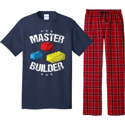 Cool Master Builder Funny Building Blocks Gift Women Pajama Set