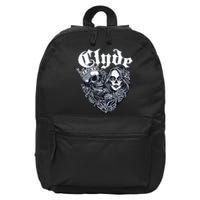 Couple Matching Bonnie & Clyde Chicano Style Heart Tattoo Outfit For Couples 16 in Basic Backpack