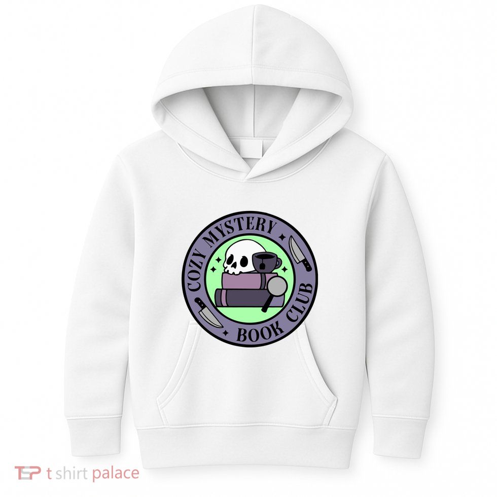 Cozy Mystery Book Club Mystery Mystery Reader Kids Hoodie