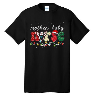 Christmas Mother Baby Nurses Wrap The Best Gifts Tall T-Shirt