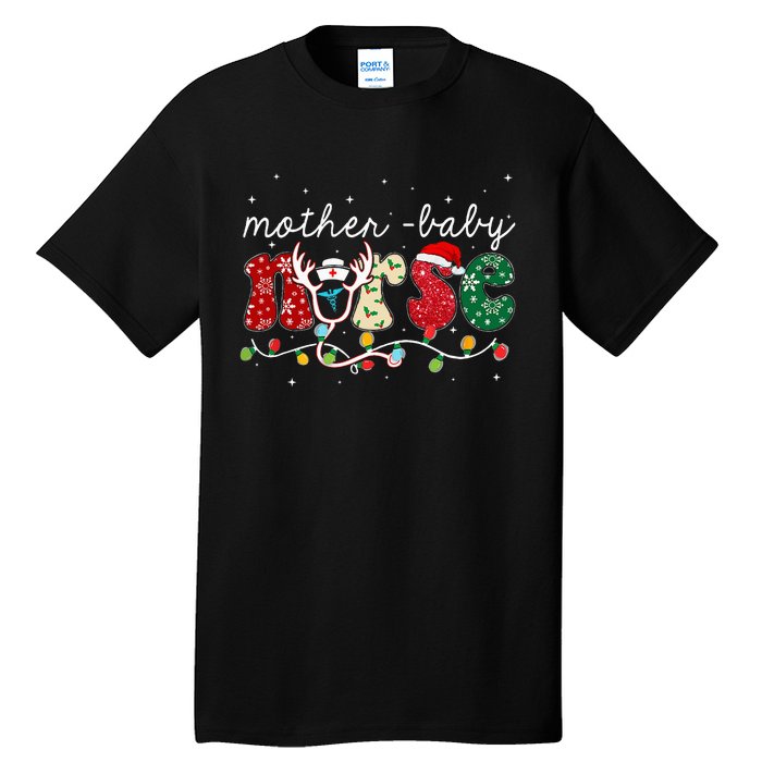 Christmas Mother Baby Nurses Wrap The Best Gifts Tall T-Shirt