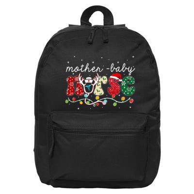 Christmas Mother Baby Nurses Wrap The Best Gifts 16 in Basic Backpack