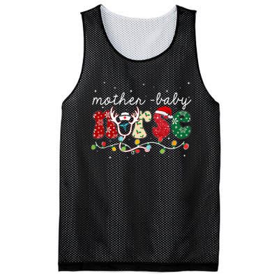 Christmas Mother Baby Nurses Wrap The Best Gifts Mesh Reversible Basketball Jersey Tank