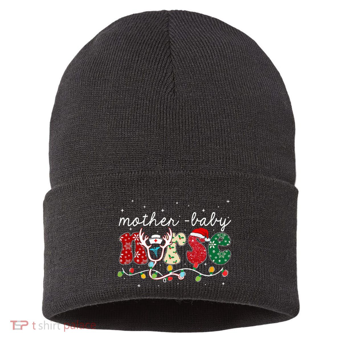 Christmas Mother Baby Nurses Wrap The Best Gifts Sustainable Knit Beanie