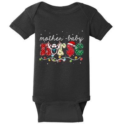Christmas Mother Baby Nurses Wrap The Best Gifts Baby Bodysuit