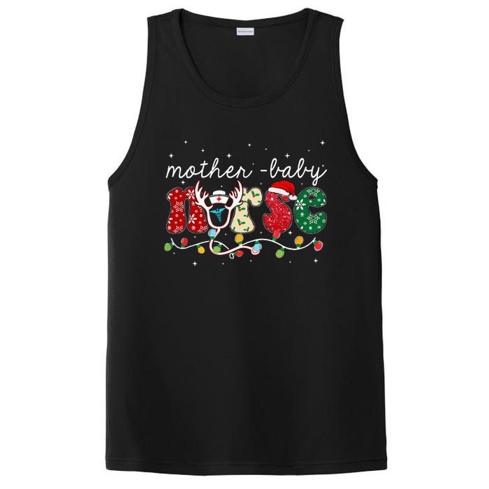 Christmas Mother Baby Nurses Wrap The Best Gifts PosiCharge Competitor Tank