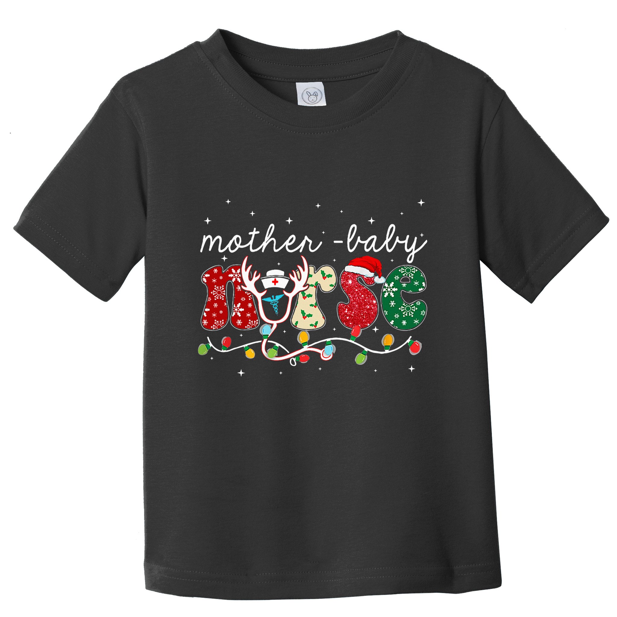 Christmas Mother Baby Nurses Wrap The Best Gifts Toddler T-Shirt