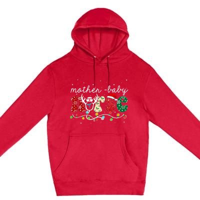 Christmas Mother Baby Nurses Wrap The Best Gifts Premium Pullover Hoodie