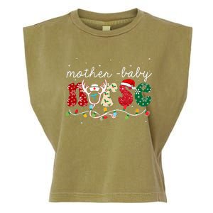 Christmas Mother Baby Nurses Wrap The Best Gifts Garment-Dyed Women's Muscle Tee