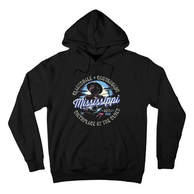 Clarksdale Mississippi Birthplace Of The Blues Hoodie