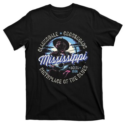 Clarksdale Mississippi Birthplace Of The Blues T-Shirt