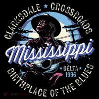 Clarksdale Mississippi Birthplace Of The Blues Tall T-Shirt