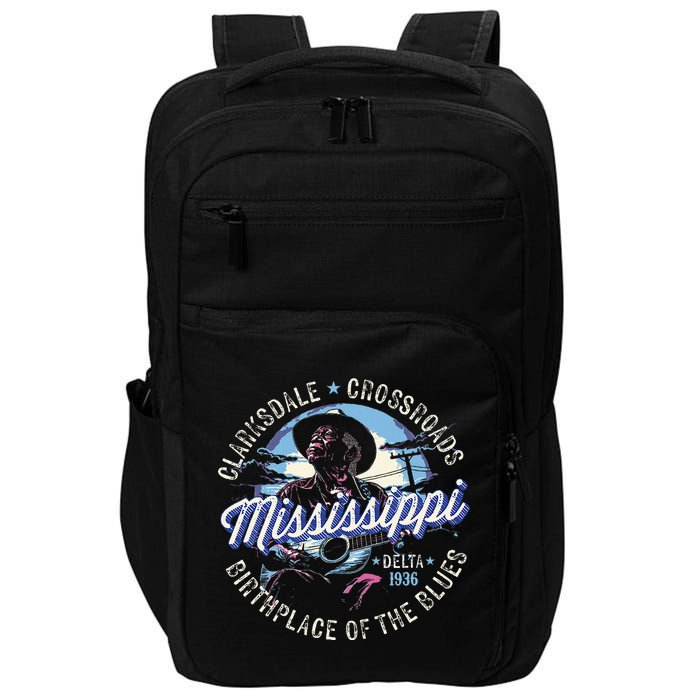 Clarksdale Mississippi Birthplace Of The Blues Impact Tech Backpack