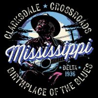 Clarksdale Mississippi Birthplace Of The Blues Sustainable Bucket Hat